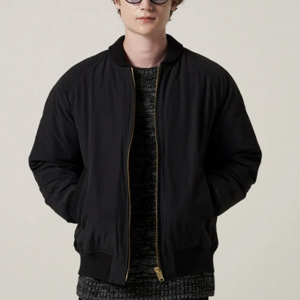 画像3: Eddie Bauer (エディー・バウアー) ALL-PURPOSE オールパーパス ダウンジャケット (06 BLACK / 36TAWNY) 黒 ベージュ BEA (3)