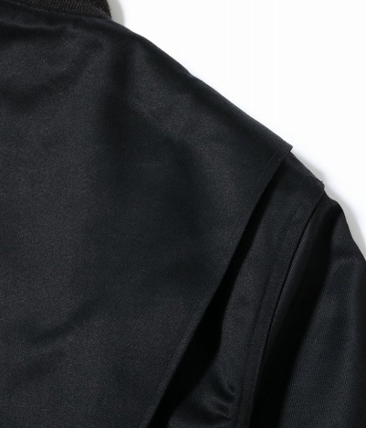 画像8: BUZZ RICKSON'S [バズリクソンズ] WILLIAM GIBSON COLLECTION BLACK TANKERS SLASH POCKET ウィリアム ギブソン コレクション ブラック タンカースジャケット スラッシュポケット BEA (8)