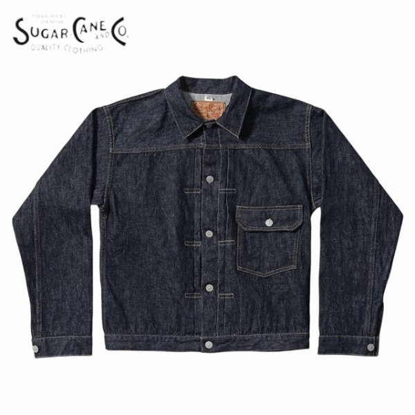 画像1: SUGAR CANE [シュガーケーン] 13oz. DENIM BLOUSE 1936 MODEL 13oz. デニムブルゾン 1936モデル BEA (1)