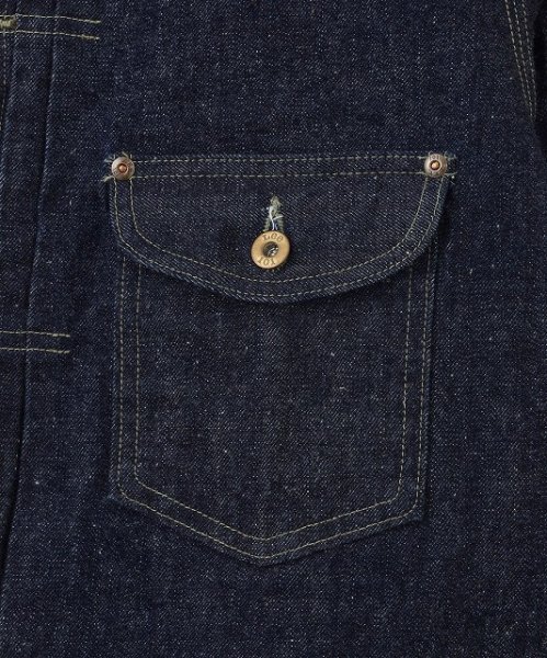 画像6: Lee [リー] 【101 100周年】101COWBOY JACKET (INDIGO) カウボーイ デニムジャケット (インディゴ) BEA (6)