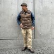 画像10: STANDARD CALIFORNIA [スタンダードカリフォルニア] Rocky Mountain Featherbed / SD Down Vest (Navy,BROWN) ロッキーマウンテンフェザーベッド 別注 SDダウンベスト (ネイビー,ブラウン) BEA (10)