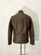 画像2: Vanson Leathers [バンソン レザー] Special Custom Single Riders Jacket Type-2 スペシャルカスタム シングルライダースジャケット タイプ2 【チョコレートブラウン】BEA (2)