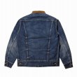 画像2: STANDARD CALIFORNIA [スタンダードカリフォルニア] Lee / SD Storm Rider Denim Jacket 101LJ Vintage Wash (Indigo) Lee / SD ストームライダースデニムジャケット 101LJ ヴィンテージウォッシュ (インディゴ) 100周年 BEA (2)