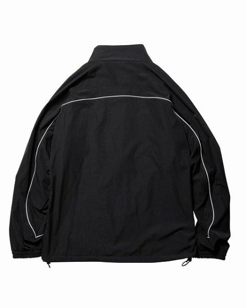 画像2: Liberaiders(リベレイダース)  OCTA WIND BREAKER (BLACK) OCTAウインドブレーカー トラックジャケット (ブラック) リフレクターパイピング リフレクタープリント Octa® オクタ® BEA (2)
