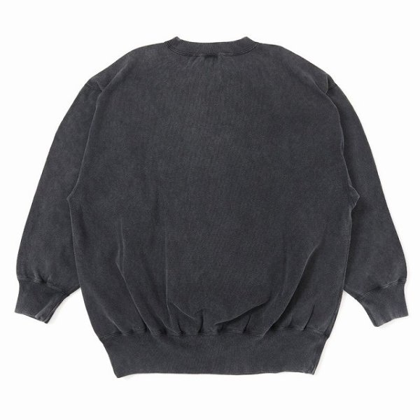 画像2: CHALLENGER [チャレンジャー] CLASSIC LOGO C/N SWEAT (BLACK) クラッシュロゴクルーネックスエット (ブラック) BEA (2)