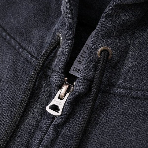 画像4: CHALLENGER [チャレンジャー] ROSE ZIP HOODIE (BLACK) ローズジップフーディ (ブラック) BEA (4)