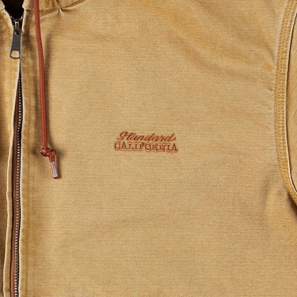 画像4: STANDARD CALIFORNIA [スタンダードカリフォルニア] SD Duck Hood Jacket Vintage Wash (Black) SD ダックフードジャケット ヴィンテージウォッシュ (ブラック) BEA (4)