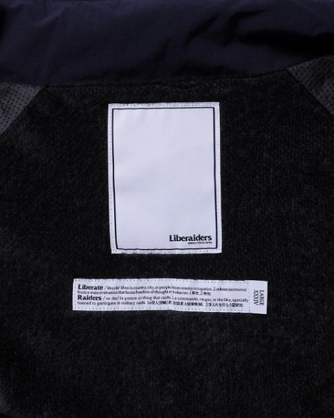 画像7: Liberaiders(リベレイダース)  OCTA WIND BREAKER (BLACK) OCTAウインドブレーカー トラックジャケット (ブラック) リフレクターパイピング リフレクタープリント Octa® オクタ® BEA (7)