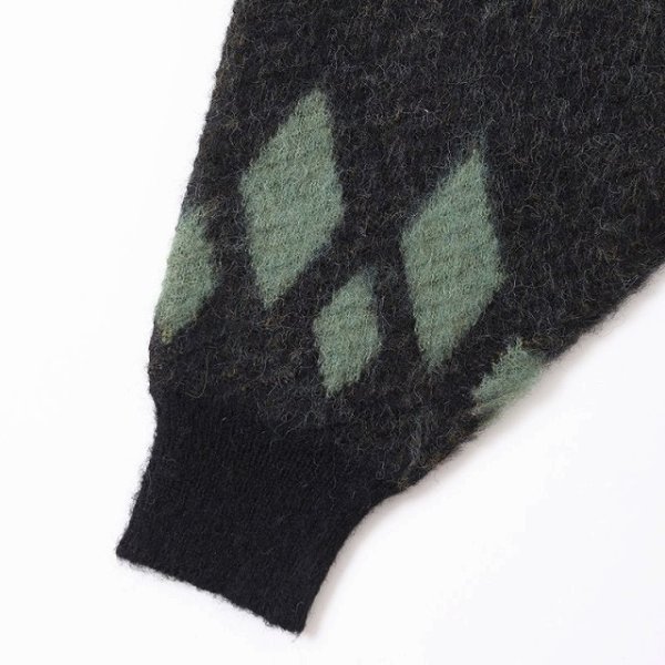 画像6: CHALLENGER [チャレンジャー] NATIVE EAGLE CARDIGAN (BLACK)  ネイティブイーグルカーディガン (ブラック) BEA (6)