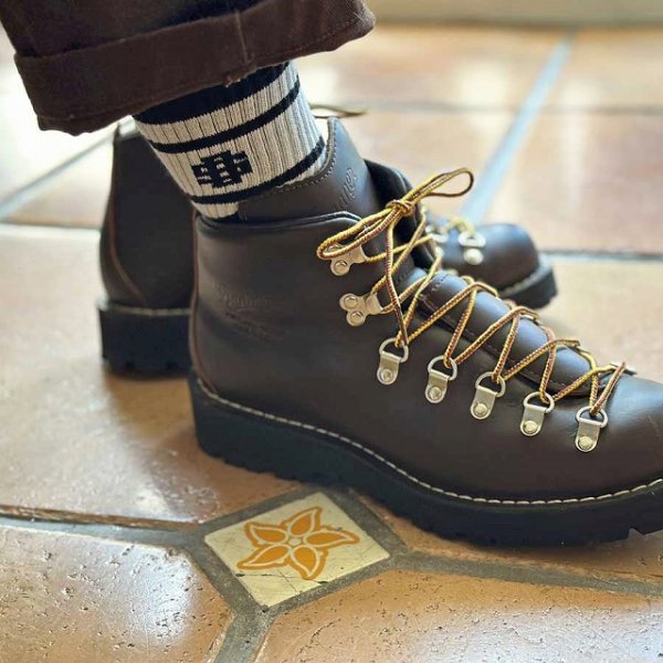 画像5: STANDARD CALIFORNIA [スタンダードカリフォルニア] SD Sports Socks-2P Type-2 [Black/White,Brown/Yellow] スポーツソックス2P タイプ-2 (ブラック/ホワイト、ブラウン/イエロー) BEA (5)