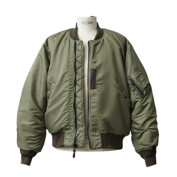 画像4: WAIPER [ワイパー] 米軍 U.S.AIR FORCE B-15B MOD フライトジャケット TEST SAMPLEモデル【WP13】 BEA (4)