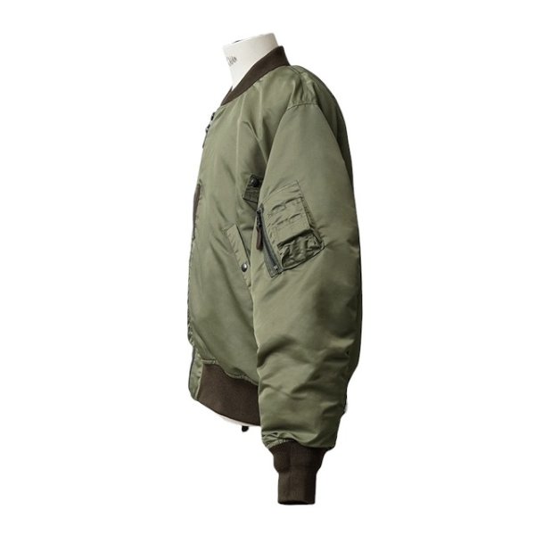 画像2: WAIPER [ワイパー] 米軍 U.S.AIR FORCE B-15B MOD フライトジャケット TEST SAMPLEモデル【WP13】 BEA (2)