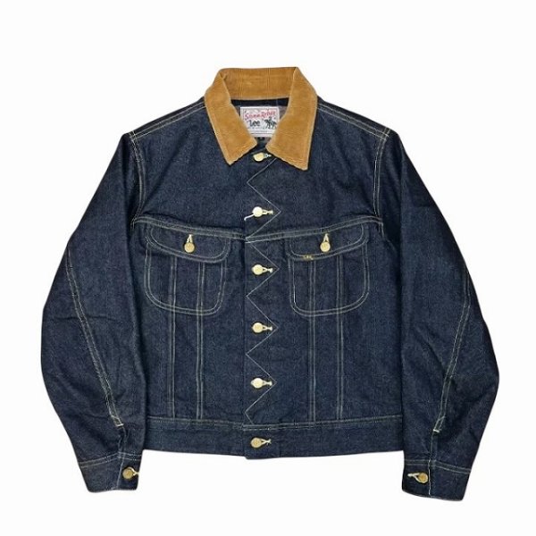 画像1: Lee [リー] STORM RIDER DENIM JACKET (INDIGO BLUE) ストームライダー デニムジャケット (インディゴ ブルー) ブランケットライナー BEA (1)
