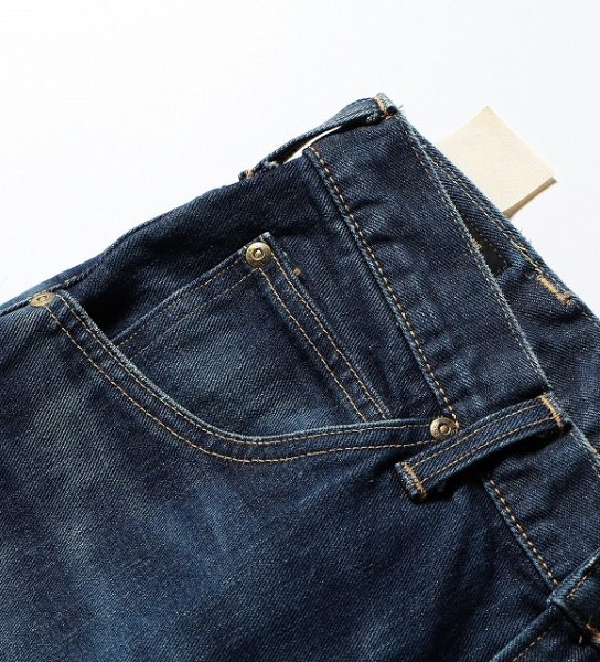 画像5: Lee [リー] AMERICAN RIDERS TAPERED 203 (DEEP BLUE) アメリカンライダース テーパードジーンズ 203 デニムパンツ (濃色ブルー) 日本製 BEA (5)