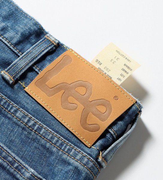 画像8: Lee [リー] AMERICAN RIDERS TAPERED 203 (BLUE) アメリカンライダース テーパードジーンズ 203 デニムパンツ (中色ブルー) 日本製 BEA (8)