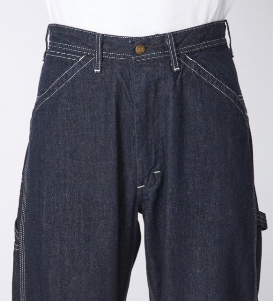 画像2: Lee [リー]  DUNGAREES WIDE PAINTER PANTS DENIM (INDIGO BLUE) ダンガリーズ ワイド ペインターパンツ デニム (インディゴブルー) BEA (2)