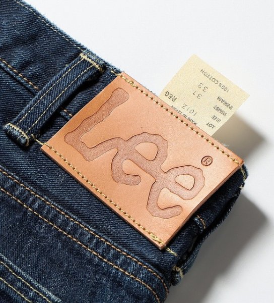 画像8: Lee [リー] AMERICAN RIDERS STRAIGHT CUT 101-Z (DEEP BLUE) アメリカンライダース ストレートジーンズ 101-Z デニムパンツ (濃色ブルー) 日本製 BEA (8)