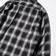 画像10: TOWN CRAFT [タウンクラフト] 50S W-FLAP OPEN COLLAR SHIRTS (BLACK,BEIGE) 50s ダブルフラップオープンカラーシャツ (ブラック,ベージュ) オンブレチェック BEA (10)