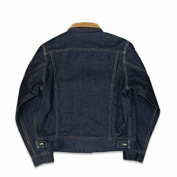 画像2: Lee [リー] STORM RIDER DENIM JACKET (INDIGO BLUE) ストームライダー デニムジャケット (インディゴ ブルー) ブランケットライナー BEA (2)