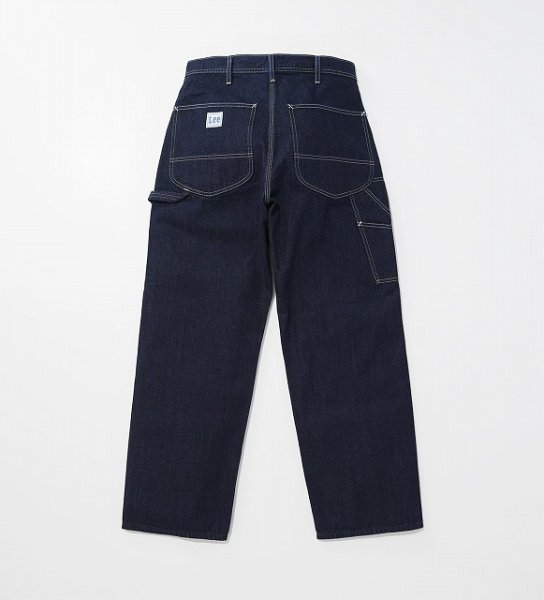 画像1: Lee [リー]  DUNGAREES WIDE PAINTER PANTS DENIM (INDIGO BLUE) ダンガリーズ ワイド ペインターパンツ デニム (インディゴブルー) BEA (1)