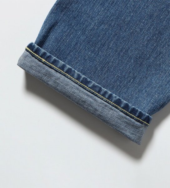 画像9: Lee [リー] AMERICAN RIDERS STRAIGHT CUT 101-Z (BLUE) アメリカンライダース ストレートジーンズ 101-Z デニムパンツ (中色ブルー) 日本製 BEA (9)