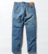 画像1: Lee [リー] AMERICAN RIDERS TAPERED 203 (BLUE) アメリカンライダース テーパードジーンズ 203 デニムパンツ (中色ブルー) 日本製 BEA (1)