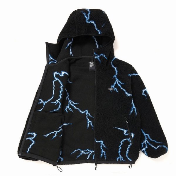 画像3: CHALLENGER [チャレンジャー] THUNDERBOLT BOA HOODIE (BLACK) サンダーボルトボアフーディ (ブラック) BEA (3)