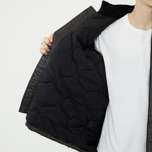 画像5: SPIEWAK (スピワック) G-8 WEP JACKET (BLACK) WEPジャケット (ブラック) ロングジャケット ナイロンツイルスクラッチ エイジング加工 ミリタリージャケット BEA (5)