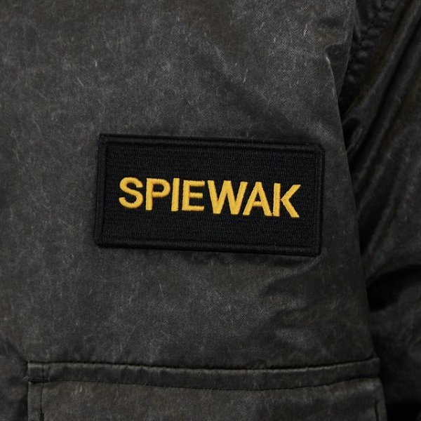画像10: SPIEWAK (スピワック) G-8 WEP JACKET (BLACK) WEPジャケット (ブラック) ロングジャケット ナイロンツイルスクラッチ エイジング加工 ミリタリージャケット BEA (10)