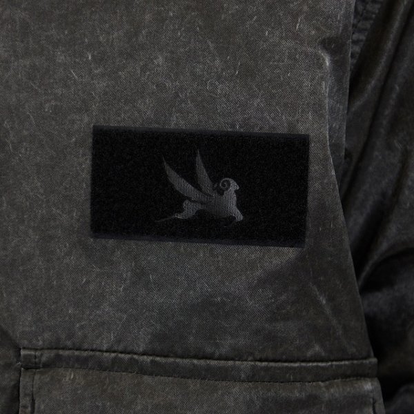 画像11: SPIEWAK (スピワック) G-8 WEP JACKET (BLACK) WEPジャケット (ブラック) ロングジャケット ナイロンツイルスクラッチ エイジング加工 ミリタリージャケット BEA (11)