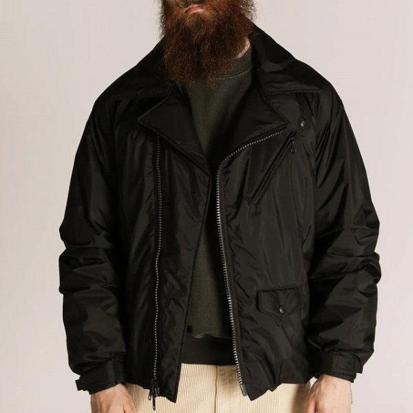 画像4: Schott [ショット]  xNANGA/×ナンガ AURORA DOUBLE BREAST DOWN JACKET (BLACK) オーロラ ダブルブレスト ダウンジャケット (ブラック)  BEA  (4)