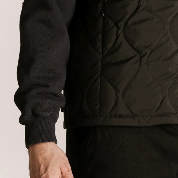 画像9: Schott [ショット]  xTAION タイオン INNER DOWN VEST (BLACK) インナーダウンベスト (ブラック)  BEA  (9)