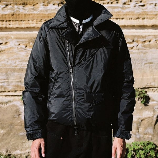 画像13: Schott [ショット]  xNANGA/×ナンガ AURORA DOUBLE BREAST DOWN JACKET (BLACK) オーロラ ダブルブレスト ダウンジャケット (ブラック)  BEA  (13)