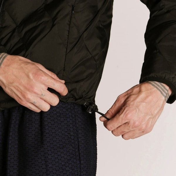 画像11: Schott [ショット]  xTAION タイオン INNER DOWN JACKET (BLACK) インナーダウンジャケット (ブラック)  BEA  (11)