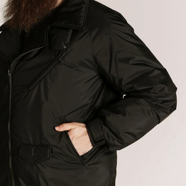 画像8: Schott [ショット]  xNANGA/×ナンガ AURORA DOUBLE BREAST DOWN JACKET (BLACK) オーロラ ダブルブレスト ダウンジャケット (ブラック)  BEA  (8)