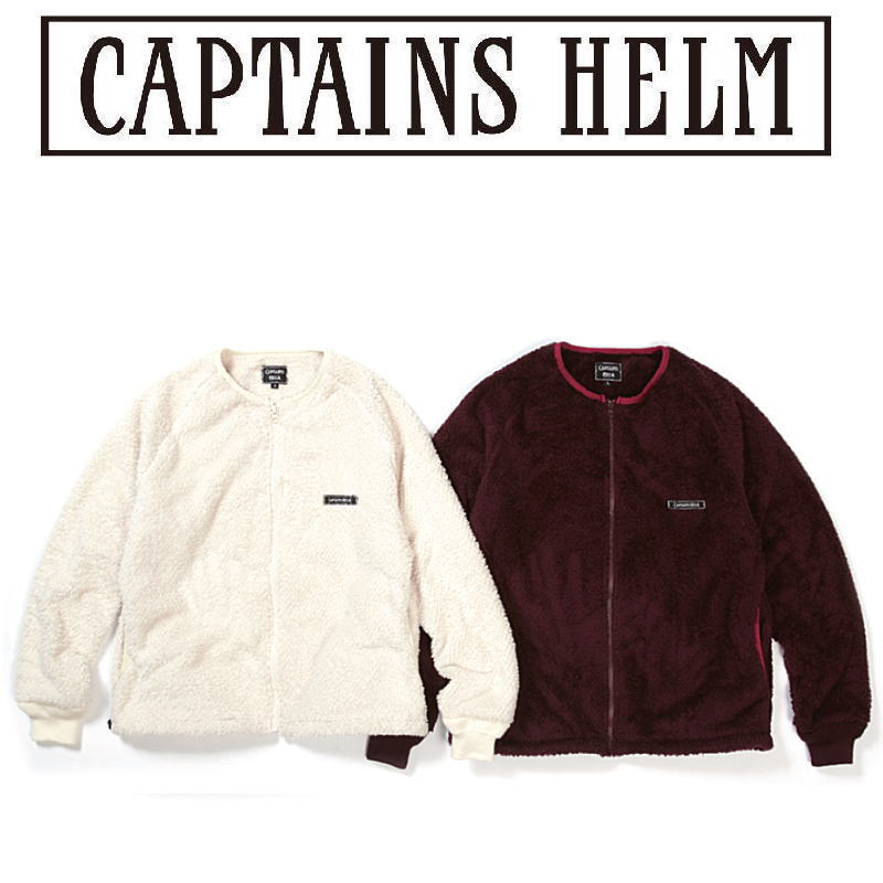 Captains Helm [キャプテンヘルム] #THERMOLITE BOA FLEECE JKT (WHITE 