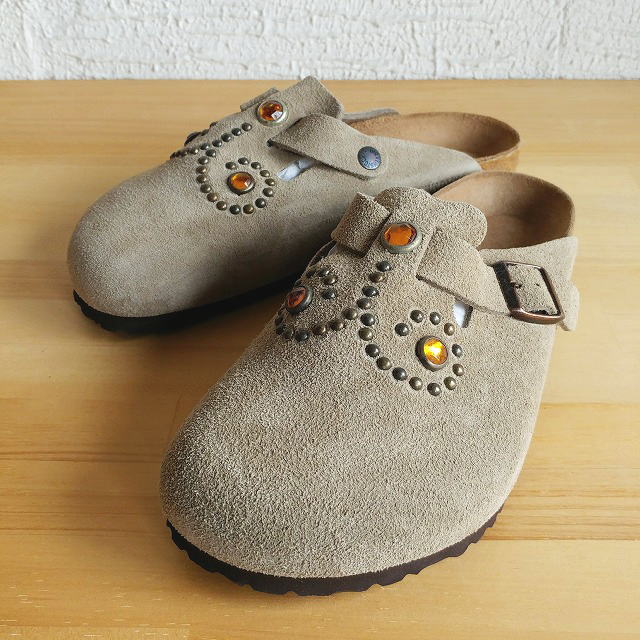 HTC CUSTOM BIRKENSTOCK [HTC×ビルケンシュトック] Boston [TAUPE