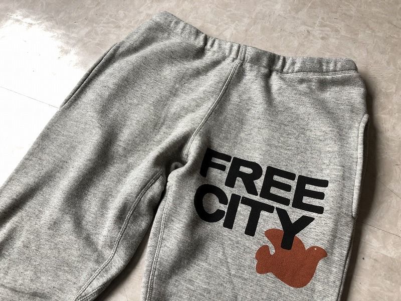 FREE CITY [フリーシティ] FCJSWPT17 スウェットパンツ グレー