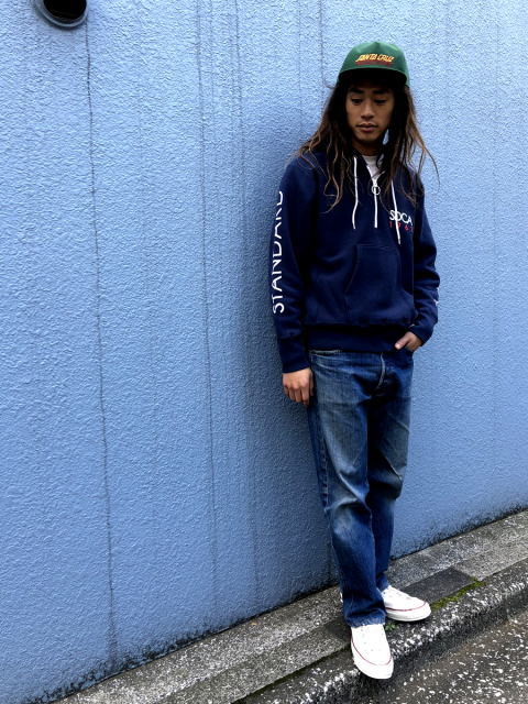 STANDARD CALIFORNIA × CHAMPION パーカ