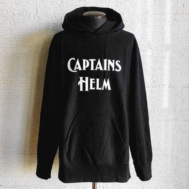 Captains Helm [キャプテンズヘルム] LOGO AUTHENTIC HOODIE [BLACK ...