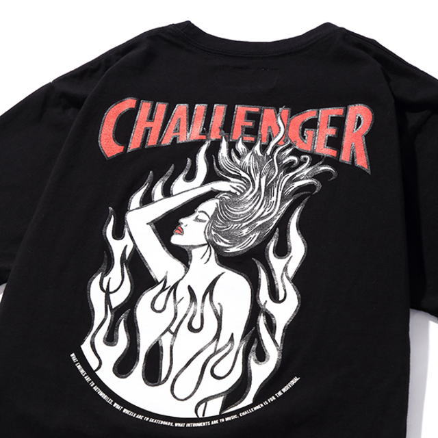 CHALLENGER FIRE LADY TEE Tシャツ