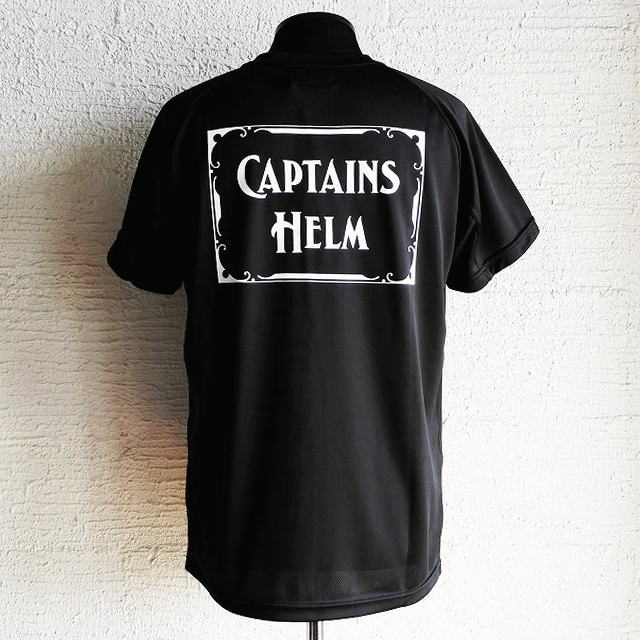 別注 Captains Helm [キャプテンヘルム] SUN GUARD LOGO TEE (BLACK 
