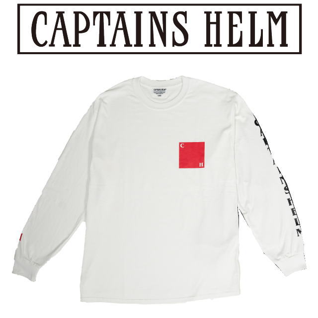 Captains Helm [キャプテンズヘルム] R.T.R.P. L/S TEE [WHITE 