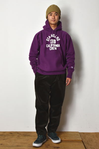 L【STANDARD CALIFORNIA CHAMPION X SD R.W CREW SWEAT NAVY