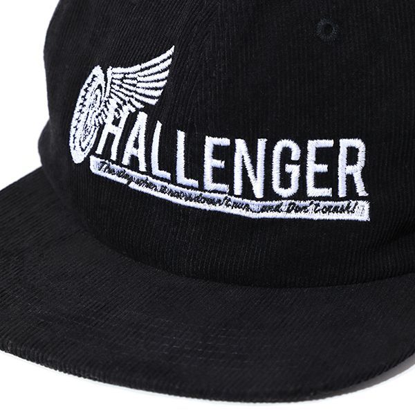 CHALLENGER [チャレンジャー] WHEEL LOGO CORDUROY CAP ホイールロゴ 