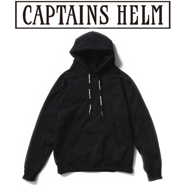 Captains Helm [キャプテンズヘルム] TRADEMARK TEC HOODIE [BLACK 