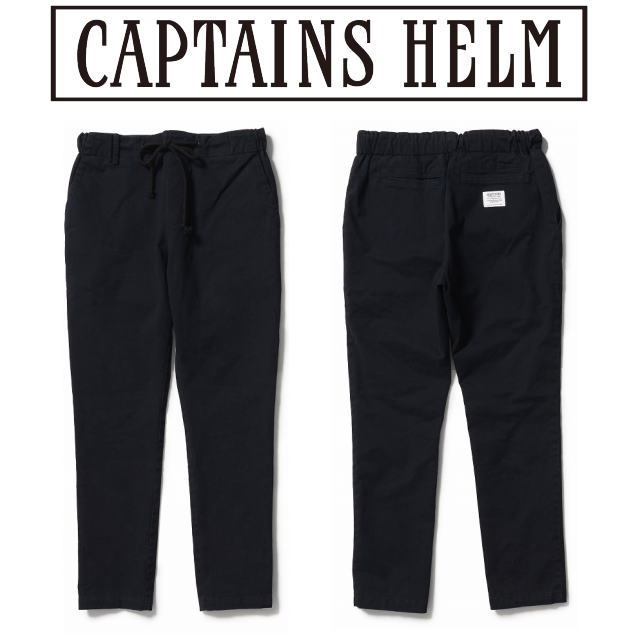 Captains Helm [キャプテンズヘルム] WIND-STOPPER PANTS (BLACK) ウインドストッパーパンツ (ブラック