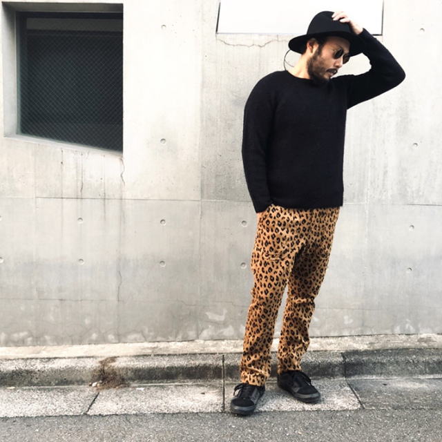 Captains Helm [キャプテンズヘルム] MOHAIR CREW KNIT [BLACK,MUSTARD