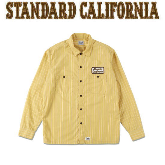 STANDARD CALIFORNIA [スタンダードカリフォルニア] T/C Stripe Work 