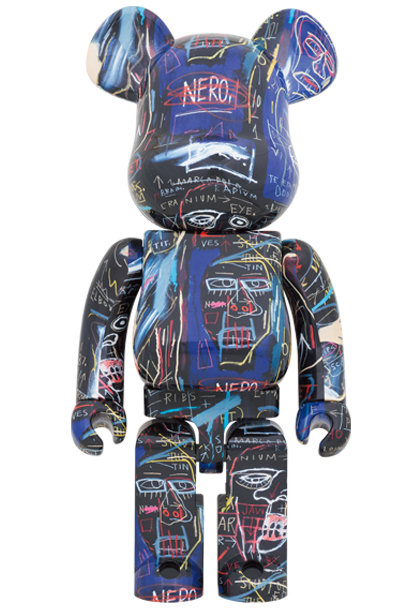 在庫あり] MEDICOM TOY [メディコムトイ] BE@RBRICK JEAN-MICHEL BASQUIAT #7 1000％ ベアブリック  ジャンu003dミシェル・バスキア #7 AKS